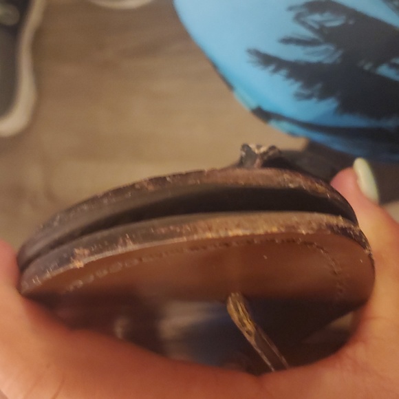 Tory Burch snakeskin thong sandals - Picture 8 of 10